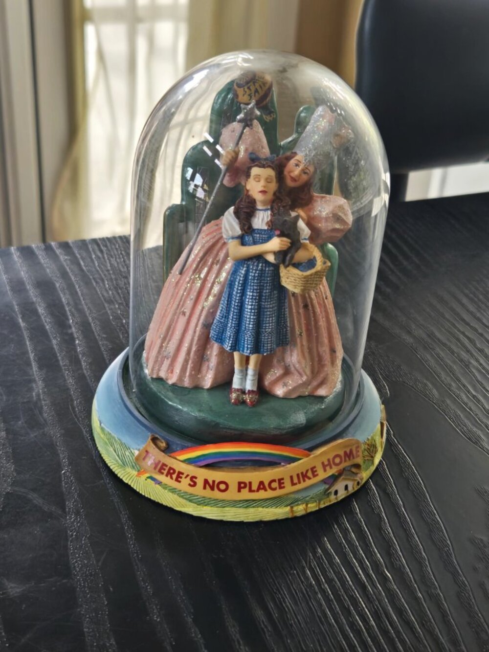 Limited Edition The Wizard Of Oz 1997 Domed Music Box Theres No Place Like Home